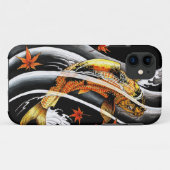 Cool oriental japanese Gold Lucky Koi Fish tattoo Case-Mate iPhone Case (Achterkant (horizontaal))
