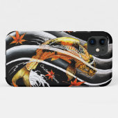 Cool oriental japanese Gold Lucky Koi Fish tattoo Case-Mate iPhone Case (Achterkant (horizontaal))