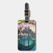 Cool oriental japanese Kameido Bridge Yoshida Bagagelabel (Voorkant verticaal)