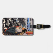 Cool oriental japanese legendarische krijger samur bagagelabel (Voorkant horizontaal)