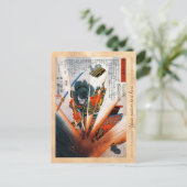 Cool oriental japanese legendarische krijger samur briefkaart (Staand voorkant)