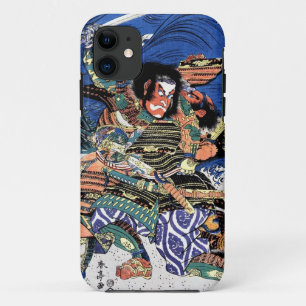 Cool oriental japanese legendarische krijger samur iPhone 11 hoesje