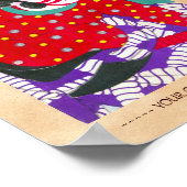 Cool oriental japanese legendarische krijger samur poster (Hoek)