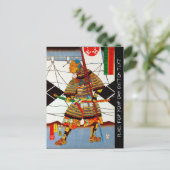 Cool oriental japanese Legendary General Briefkaart (Staand voorkant)