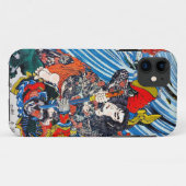 Cool oriental japanese Legendary Hero Samurai Case-Mate iPhone Case (Achterkant (horizontaal))
