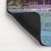 Cool oriental japanese waterverf tempelschilderij muismat (Hoek)