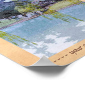 Cool oriental japanese Yoshida-meer Shrine Temple Poster (Hoek)