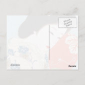 Cool oriental japans klassieker geisha lady maiko briefkaart (Achterkant)