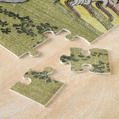 Cool oriental japans klassieker geisha lady maiko legpuzzel (Zijkant)