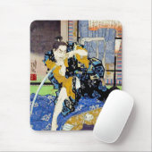 Cool oriental japans klassieker samurai krijger ku muismat (Met muis)