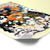 Cool oriental Legendary Hero Warrior Horse Rider Poster (Hoek)