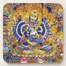 Cool oriental tangka Yamantaka doodgod tattoo