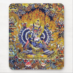 Cool oriental tangka Yamantaka doodgod tattoo Muismat
