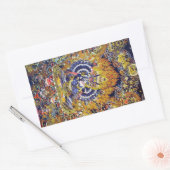 Cool oriental tangka Yamantaka doodgod tattoo Rechthoekige Sticker (Envelop)