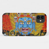 Cool oriental tibetan thangka demon tattoo art. Case-Mate iPhone case (Achterkant (horizontaal))