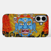 Cool oriental tibetan thangka demon tattoo art. Case-Mate iPhone case (Achterkant (horizontaal))