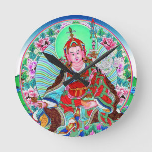 Cool oriental tibetan thangka god tattoo art ronde klok