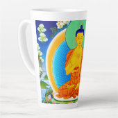 Cool oriental tibetan thangka Prabhutaratna Buddha Latte Mok (Linkerhoek)