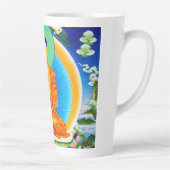 Cool oriental tibetan thangka Prabhutaratna Buddha Latte Mok (Rechts)