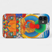 Cool oriental tibetan thangka Three Major Saints Case-Mate iPhone Case (Achterkant (horizontaal))