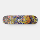Cool oriental tibethan mandala Yamantaka doodgod Persoonlijk Skateboard (Horizontaal)