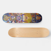 Cool oriental tibethan mandala Yamantaka doodgod Persoonlijk Skateboard (Horizontaal)