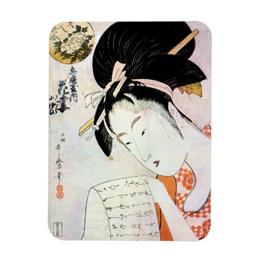 Cool Oriental Traditional Japanse Geisha-kunst Magneet (Verticaal)