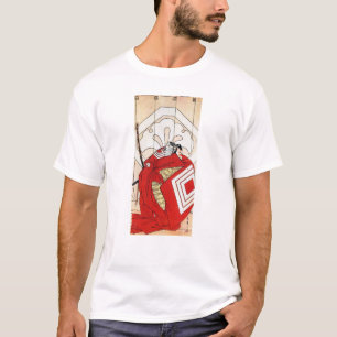 Cool Oriental Traditional Japanse Red Samurai T-shirt