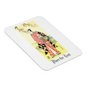 Cool Oriental Traditional Japanse Samurai-kunst Magneet (Rechterzijde)