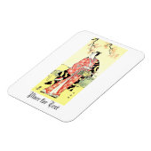 Cool Oriental Traditional Japanse Samurai-kunst Magneet (Linkerzijde)