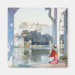 Cool oriental Yoshida Hiroshi udaipur Palace Magneet