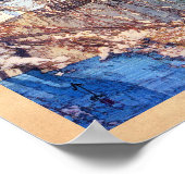 Cool orientale japanse klassieke Hirosaki Castle a Poster (Hoek)