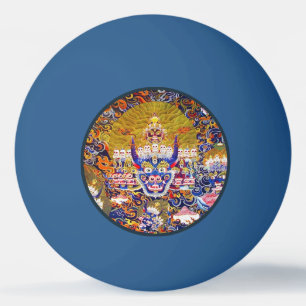 Cool orientale mandala thangka Yamantaka god Pingpongbal