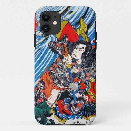 Cool oriënterende japanse Legendarische Held Samoe Case-Mate iPhone Case (Achterkant)
