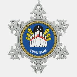 COOL! Ornament -Bowling- Aangepaste Bowler - Naam 