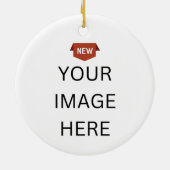 COOL! Ornament - Keramische cirkel - Custom (Achterkant)