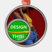 COOL! Ornament - Premium Ronde Ornament - Aangepas (Voorkant)