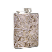 Cool OSB Construction Plywood Texture Print Heupfles (Rechts)