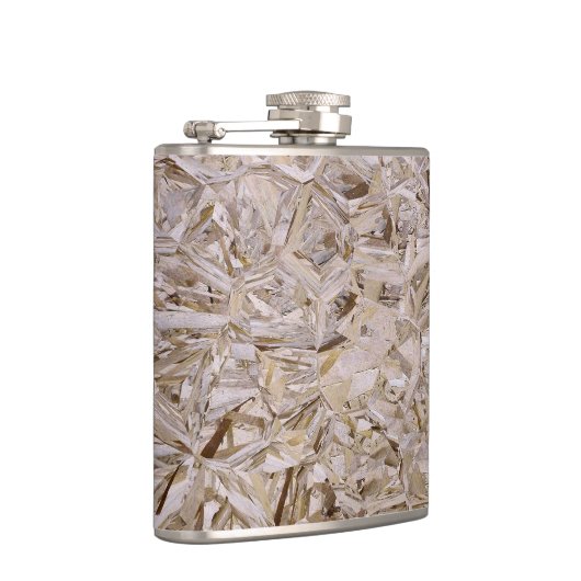 Cool OSB Construction Plywood Texture Print Heupfles (Rechts)