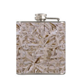 Cool OSB Construction Plywood Texture Print Heupfles (Achterkant)