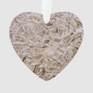 Cool OSB Construction Plywood Texture Print Ornament