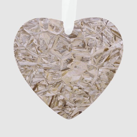 Cool OSB Construction Plywood Texture Print Ornament (achterkant)