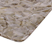 Cool OSB Construction Plywood Texture Print Snijplank (Hoek)