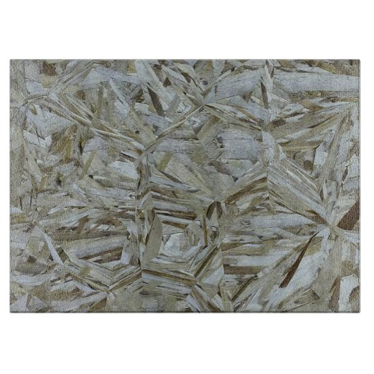 Cool OSB Plywood Snijplank (Voorkant)