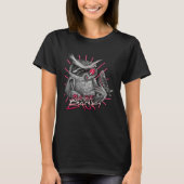 Cool Owl Bird Wisdom Smart T-shirt (Voorkant)