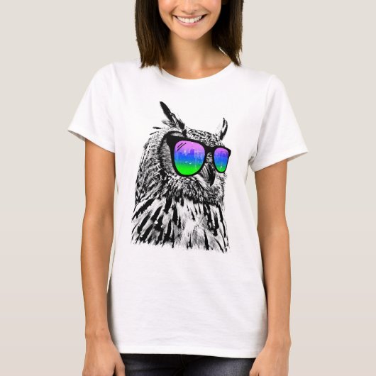 Cool Owl Classic T-shirt (Voorkant)