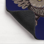 Cool owl graphics mousepad design muismat (Hoek)