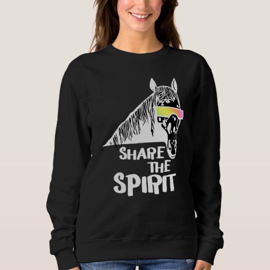 Cool Paard - Share The Spirit 2 - Fan Fun Trui (Voorkant)