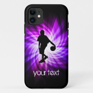 Cool Paars Basketball iPhone 11 Hoesje