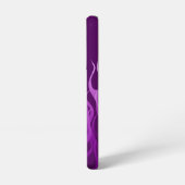 Cool Paarse Racing Flames Samsung Galaxy Hoesje (Linkerkant)